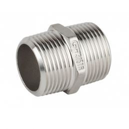 Casquilho Duplo Inox 1/2"