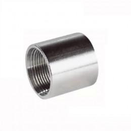 Casquilho Fêmea Inox 1"